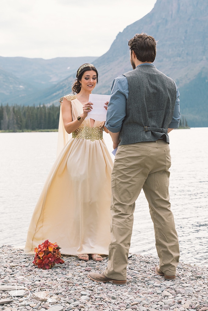 Adrianne Curry Elopes in Game of ThronesThemed Wedding Ceremony